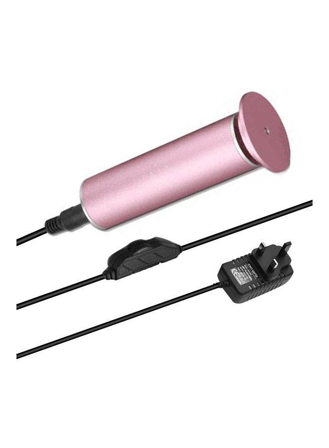 Electric Pedicure Tools Foot Care Feet Heel Callus Remover With Charger Pink 22.5x12.5x5.5cm  - Image 1