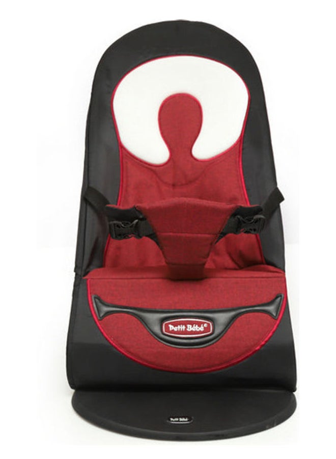 Petit bebe - Baby Bouncer premium - Burgundy - Image 1