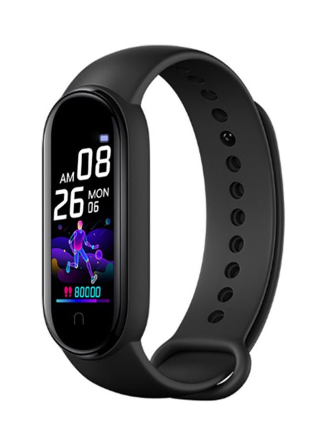 M5 Smart Bracelet Watch 19.20x2.30x7.50cm Black - Image 1