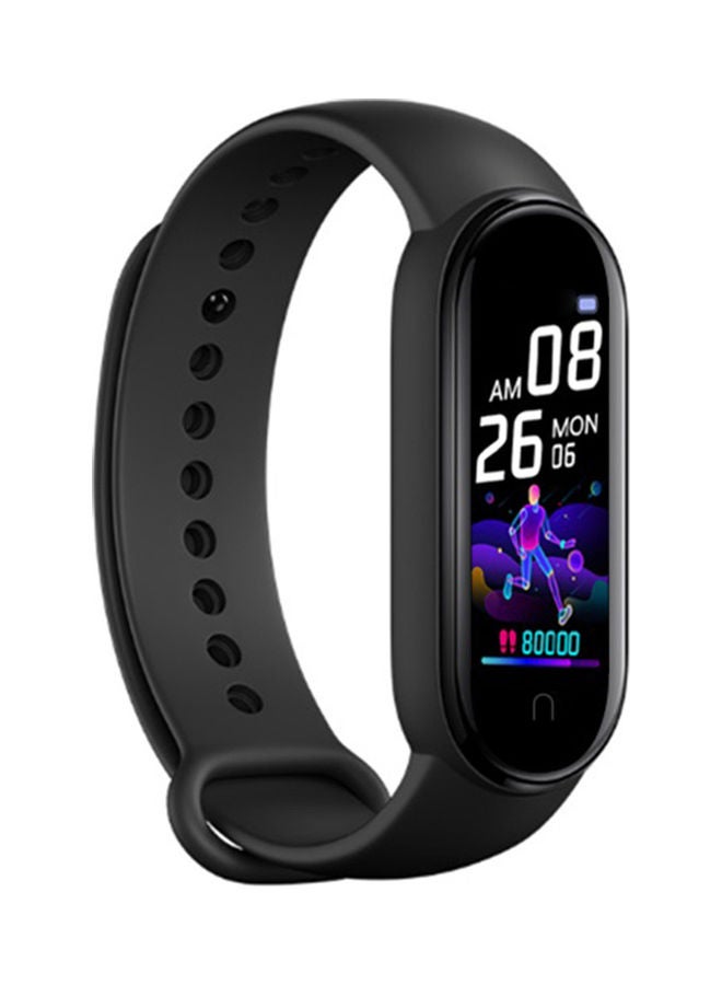 M5 Smart Bracelet Watch 19.20x2.30x7.50cm Black - Image 2