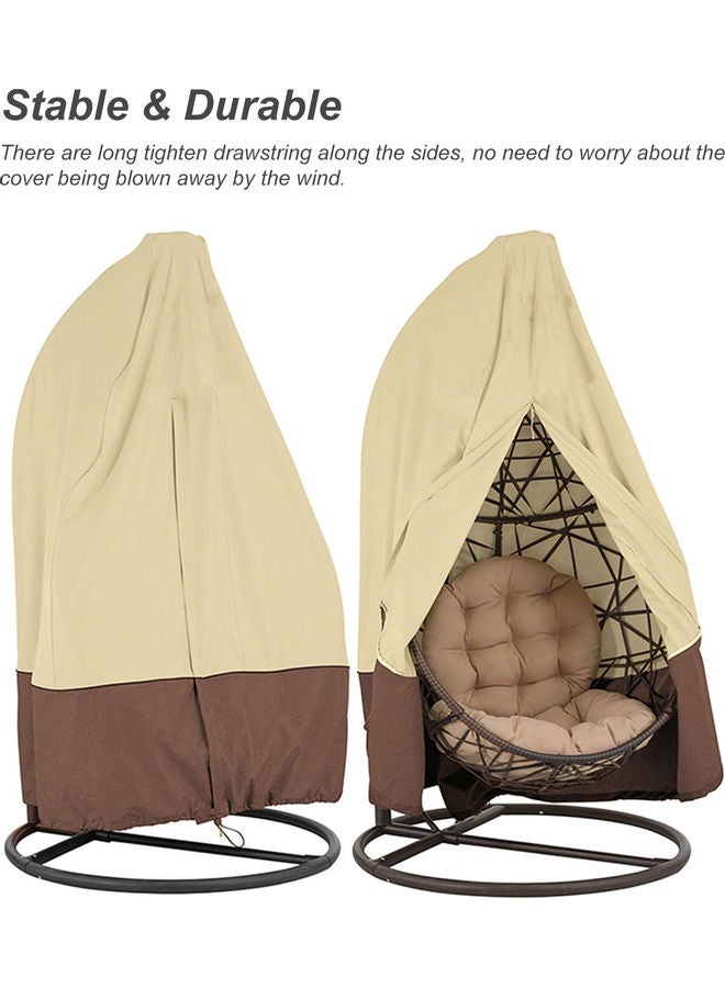 Generic Patio Chair Sun Shade Cover Beige 26x10x20cm  - Image 3