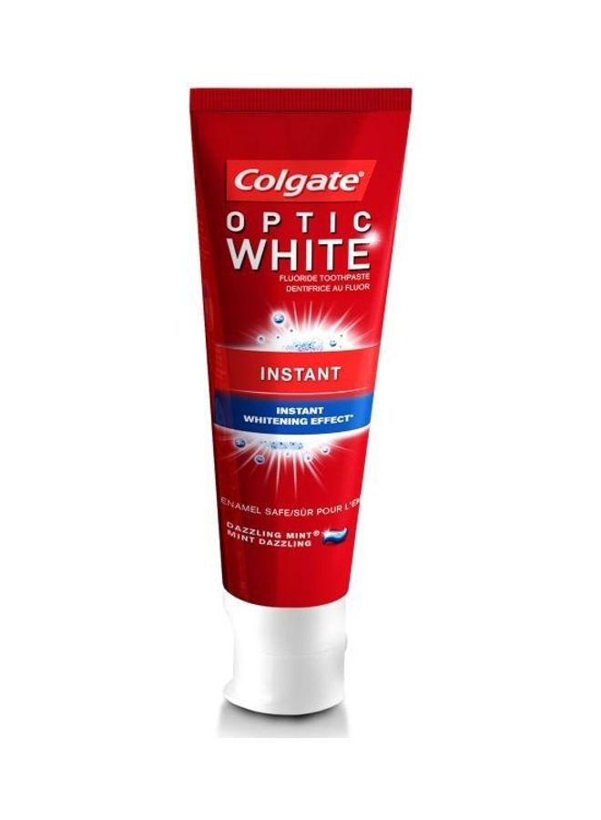 Colgate Optic White Instant Whitening Toothpaste white 75ml - Image 2