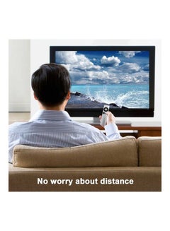 Generic Remote Controller For Apple TV NE-V1877 Silver  - Image 4