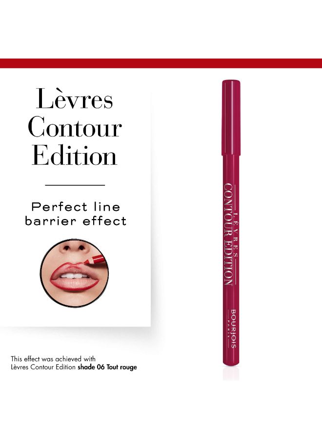 BOURJOIS PARIS - Levres Contour Edition Lip Pencil 1.14 g 05 Berry Much - Image 1