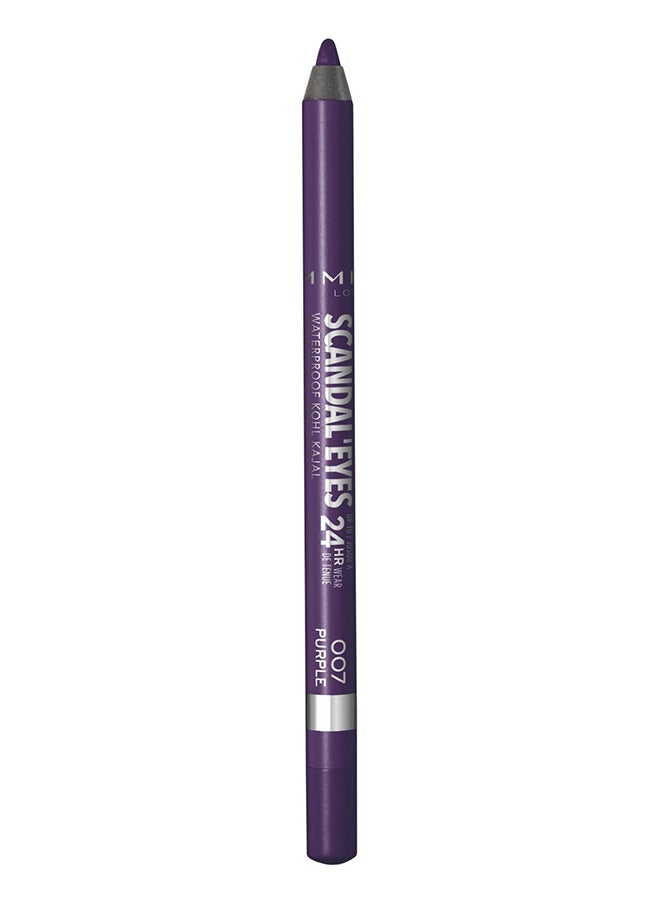 RIMMEL LONDON - Scandal'Eyes Kohl Eyeliner Pencil – 007 Purple - Image 1