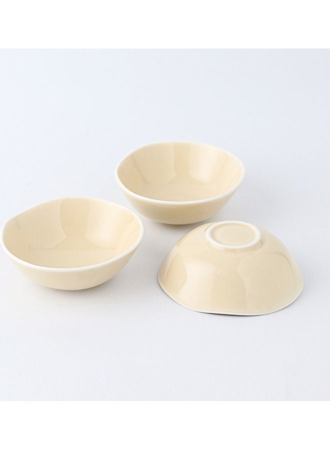 Shuer 3-Piece Edge Bowl Beige 15.2x5.8cm - Image 2