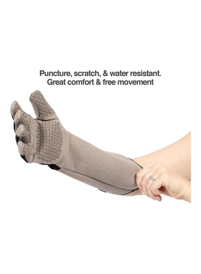 petfusion Multipurpose Pet Glove For Grooming Grey 17inch - Image 2