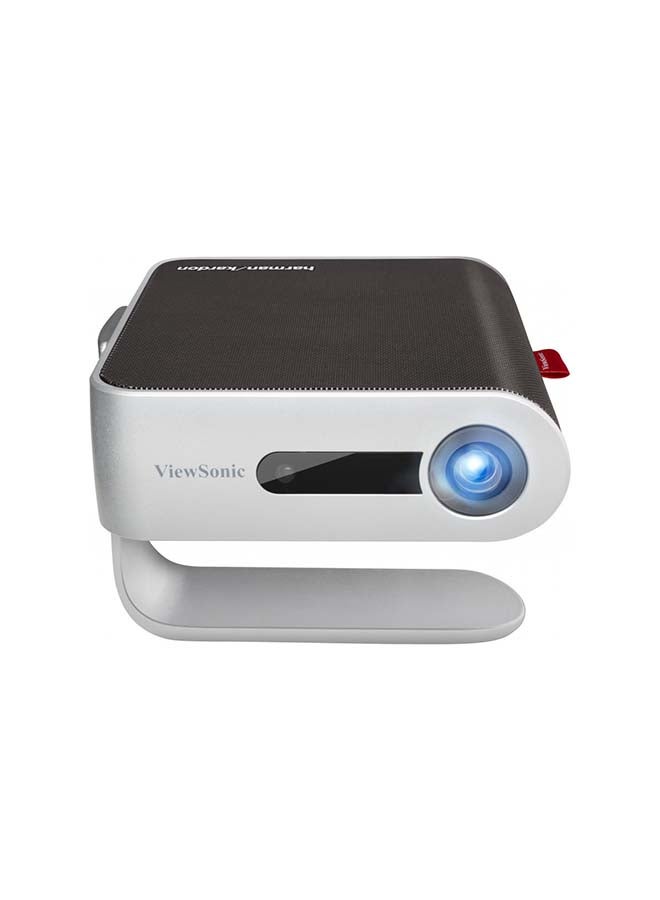 ViewSonic - Smart LED Portable Projector With Harman Kardon Speakers VS18242 Silver - Image 1