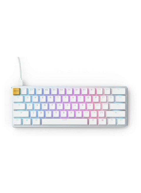 Modular Mechanical Gaming Keyboard Compact Pre-Built - White