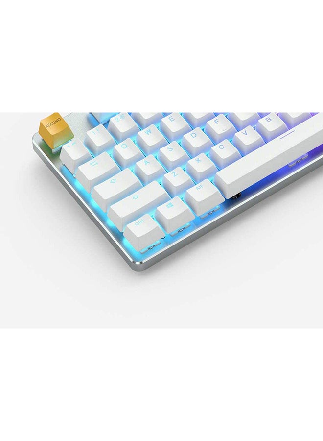 Glorious - Modular Mechanical Gaming Keyboard Compact Pre-Built - White - Image 1