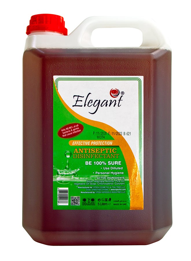 Antiseptic Disinfectant Liquid Brown 2x5Liters