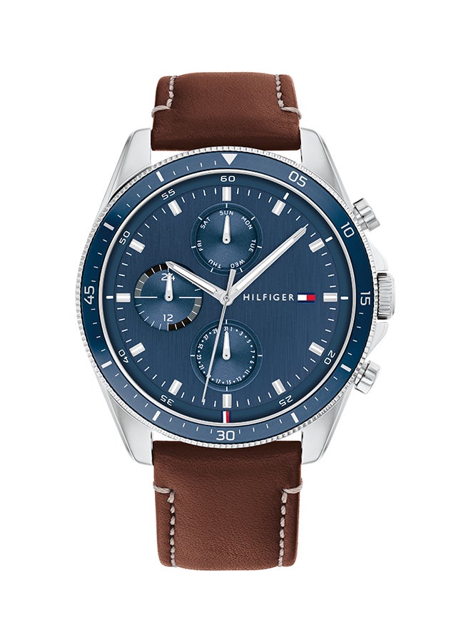 TOMMY HILFIGER Men's Leather Analog Watch-1791837  - Image 1