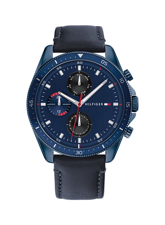 TOMMY HILFIGER Men's Leather Analog Watch-1791839  - Image 1