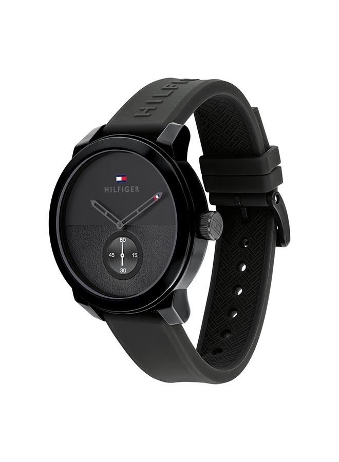 TOMMY HILFIGER - Men's Silicone Analog Watch-1791804 - Image 1