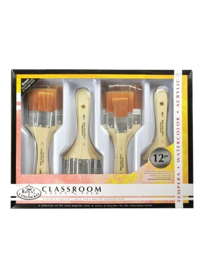 Royal & Langnickel 12-Piece Large Paint Brush Box  - Image 2