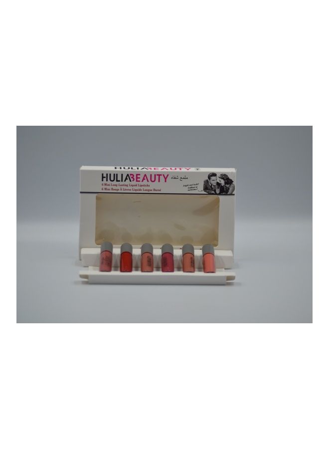 Generic 6 Mini Matte Liquid Lipgloss Set Vol 2 Multicolour  - Image 2