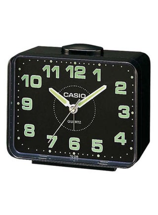 Desk Analog Alarm Clock Black 7.7 x 7.2 x 4.9cm - v1615194706/N19626172A_1