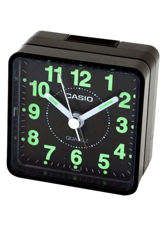 CASIO - Multi Function Analog Alarm Clock Black 5.7×5.7×3.3cm - Image 1