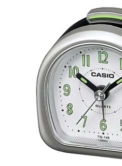CASIO Table Analog Alarm Clock Black/Grey 6.1cm  - Image 2