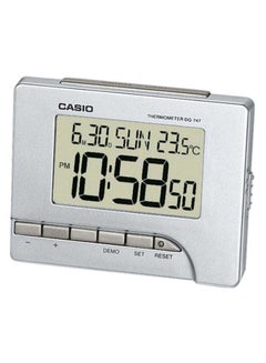 Table Digital Alarm Clock Silver