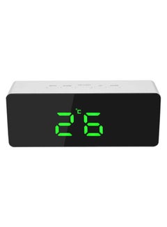Decdeal Multi-Functional LED Digital Alarm Clock White/Black  - Image 2