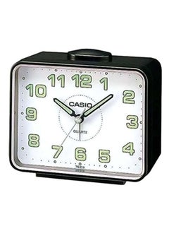 CASIO Table Analog Alarm Clock Black/Silver 10.7x9x6cm  - Image 1