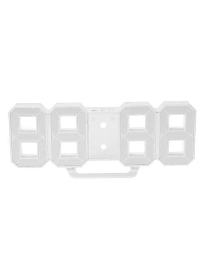 Decdeal - Multi-Functional LED Digital Alarm Clock White - Image 1