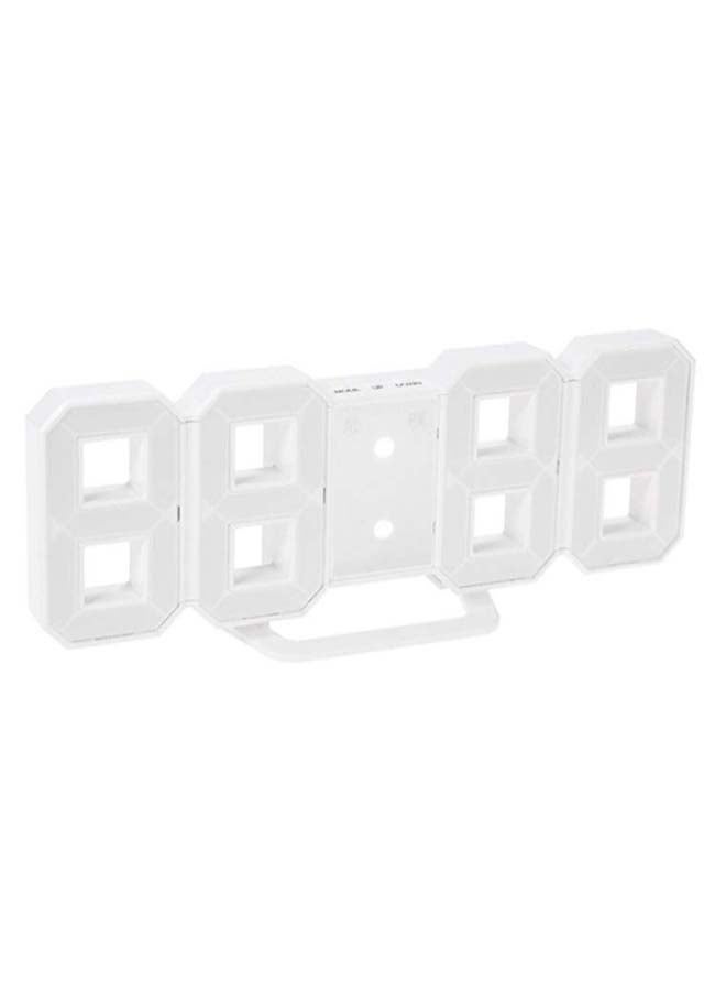 Decdeal - Multi-Functional LED Digital Alarm Clock White - Image 1