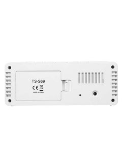 Decdeal Multi-Functional LED Digital Alarm Clock White/Black  - Image 3