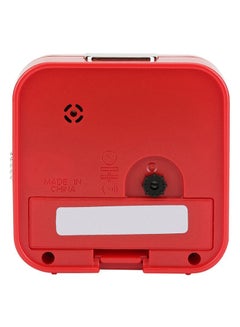 CASIO Digital Table Clock Red/White/Green  - Image 5