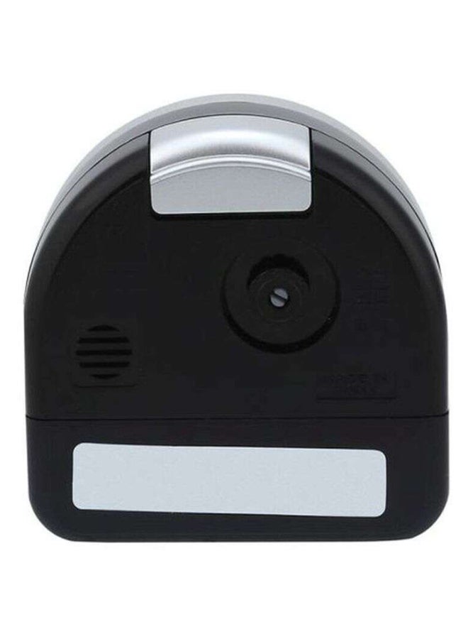 CASIO Analog Alarm Desk Clock Black/White/Silver 6.1×6.1×3.2cm - Image 4