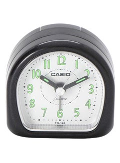 CASIO Analog Alarm Desk Clock Black/Green/White  - Image 2