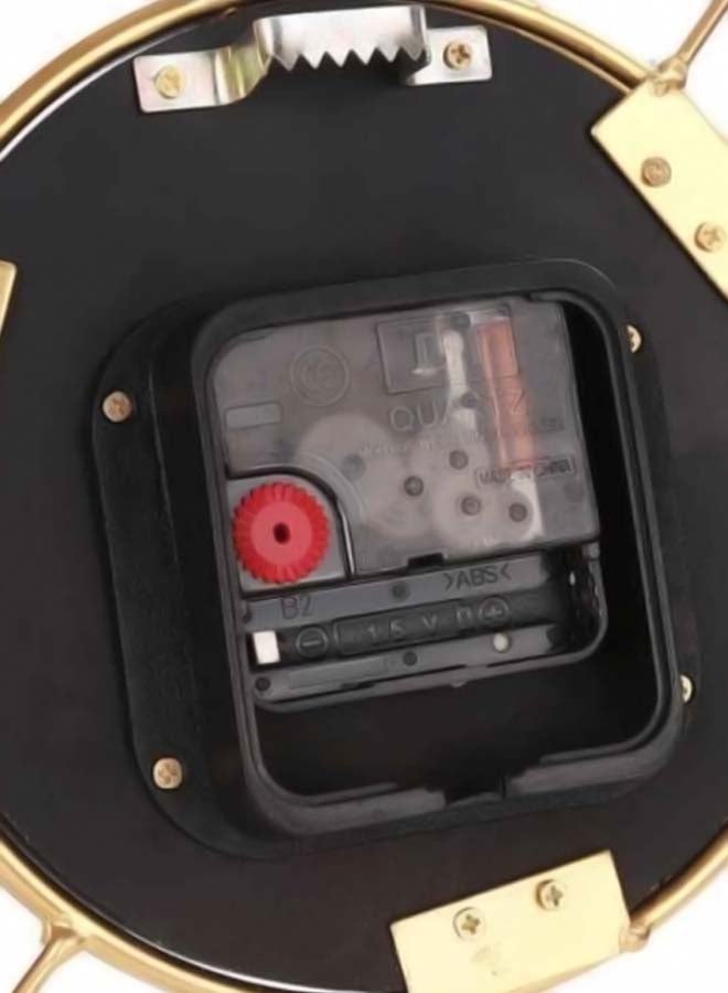 شاربدو ساعة حائط للزينة بتصميم عصري مثقب ذهبي - Image 3