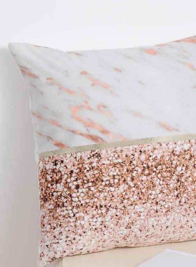 Sharpdo Double Pattern Cushion Cover Multicolour 45 x 45cm - Image 3