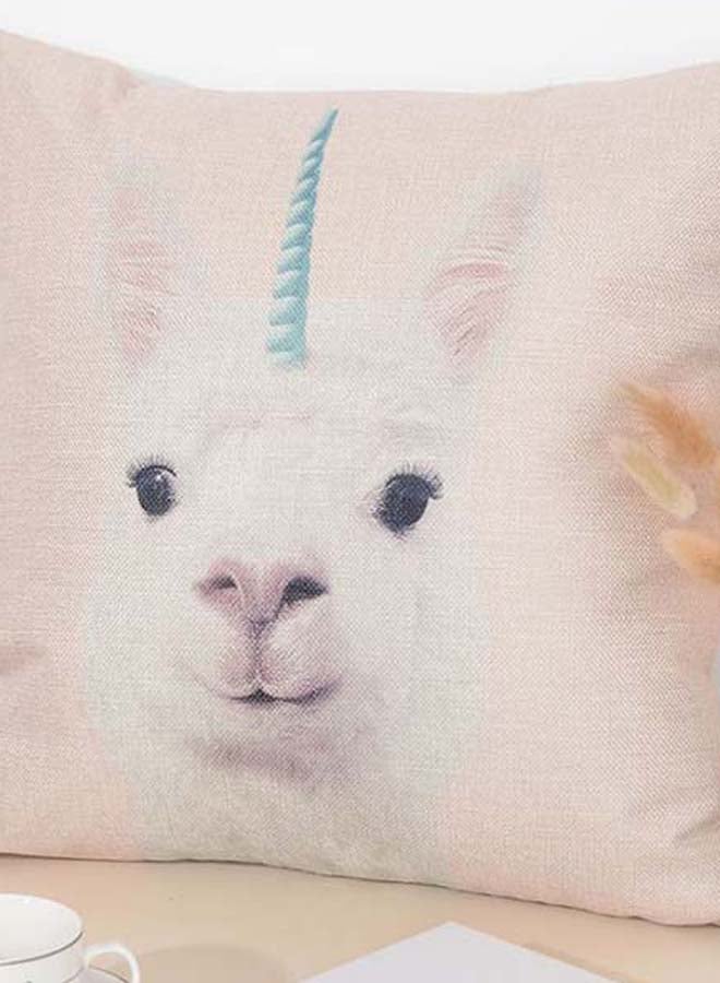 Sharpdo Decorative Printed Pillowcase Multicolour 45 x 45cm - Image 4