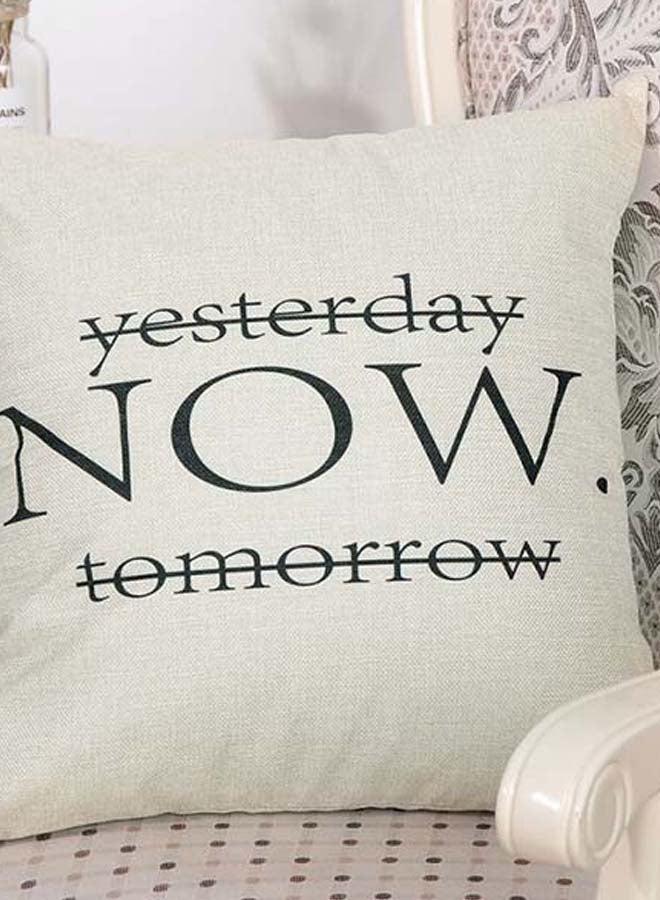 Sharpdo Decorative Printed Pillowcase White/Black 45 x 45cm - Image 3