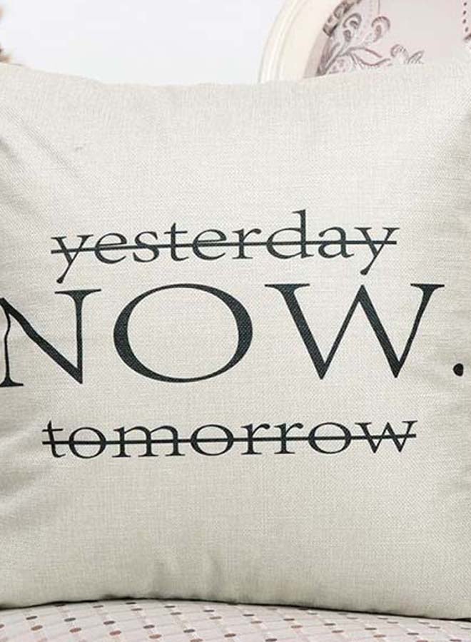 Sharpdo Decorative Printed Pillowcase White/Black 45 x 45cm - Image 4