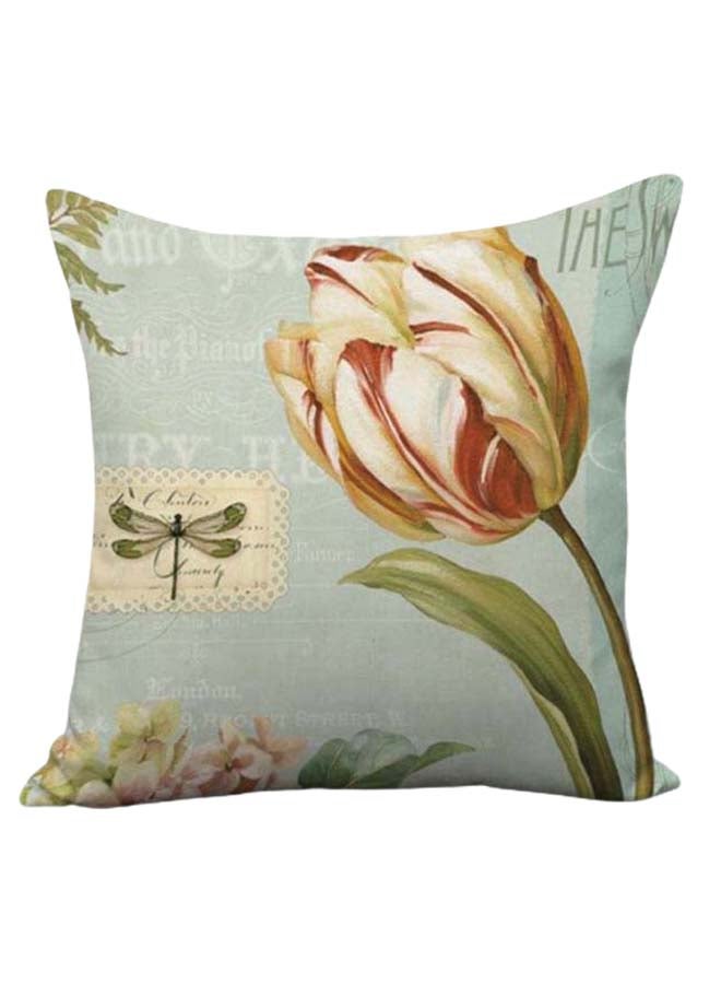 Sharpdo Decorative Printed Pillowcase Multicolour 45 x 45cm