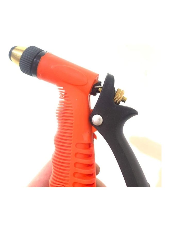 Generic Garden Hose Spray Nozzle Water Sprayer Gun Orange/Black - Image 4