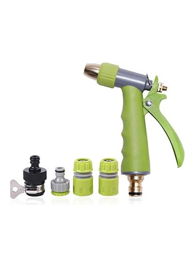 Garden Hose Spray Nozzle Water Sprayer Gun Set Multicolour - Image 1