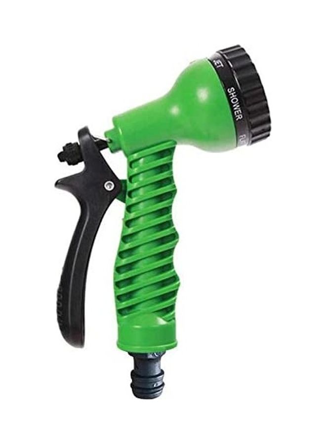 7-Pattern Sprinkler Nozzle Car Water Gun Green/Black - Image 1
