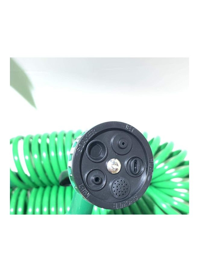 Garden Water Hose Recoil with Connector 100 Feet Green/Black - Image 4
