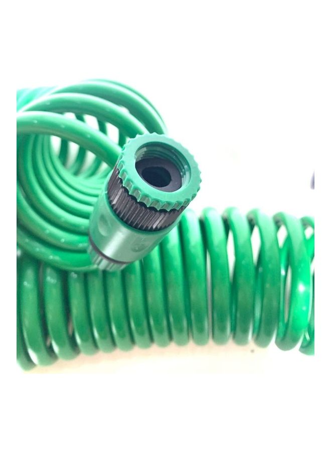 Garden Water Hose Recoil with Connector 100 Feet Green/Black - Image 5