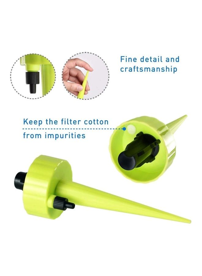 6-Piece Automatic Plant Waterer Device Irrigation Dripper with Slow Release Control Valve Multicolour - Image 2