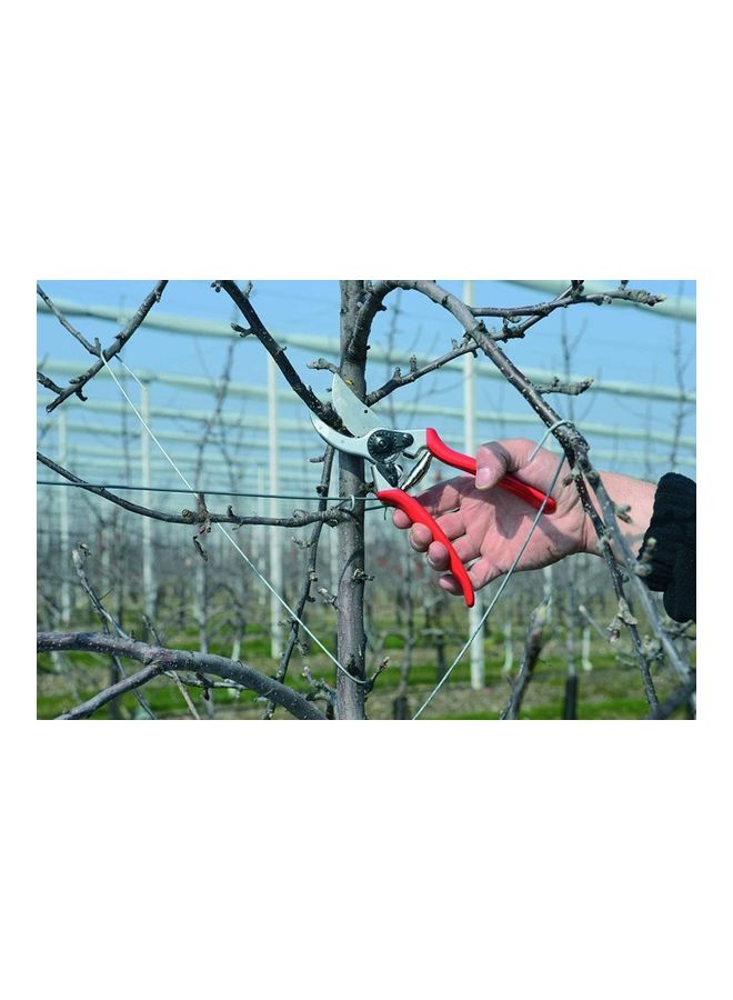 Generic - Stainless steel Pruning Shear with Extra Blade Red/Black/Silver - Image 1