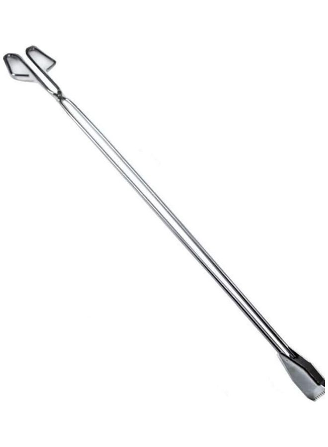 Stainless Steel Trash Picker Grabber Reacher Tool Silver - Image 1