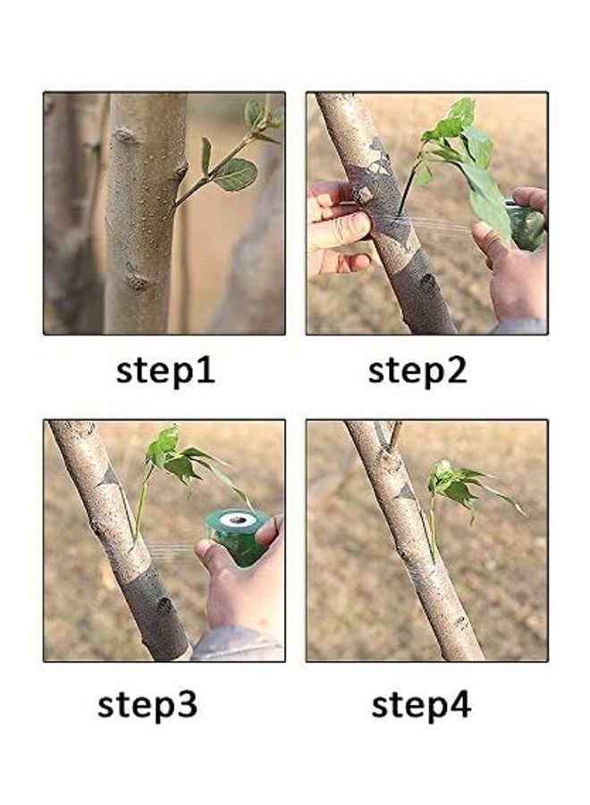 4-Piece Garden Tree Nursery Grafting Tape Green - Image 5