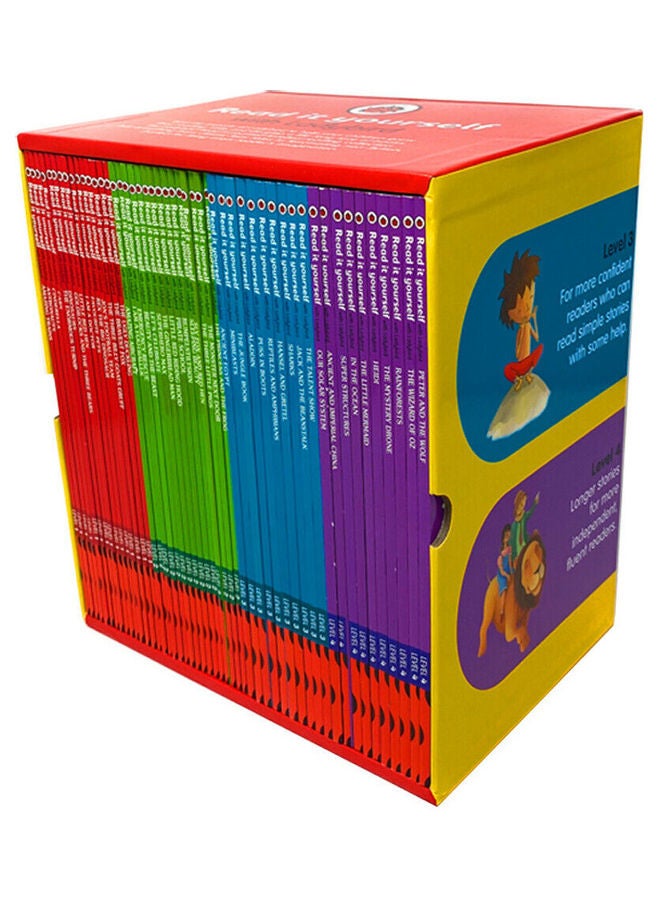 Read It Yourself With Ladybird: 50 Books Box Set: Level 1-4 paperback english - 1 jan. 2019  - Image 3