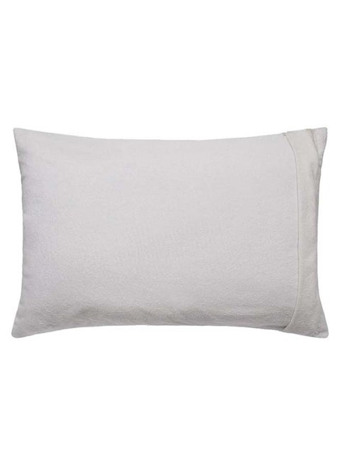 2-Piece Water Proof Pillow Protector Set White 50x75cm