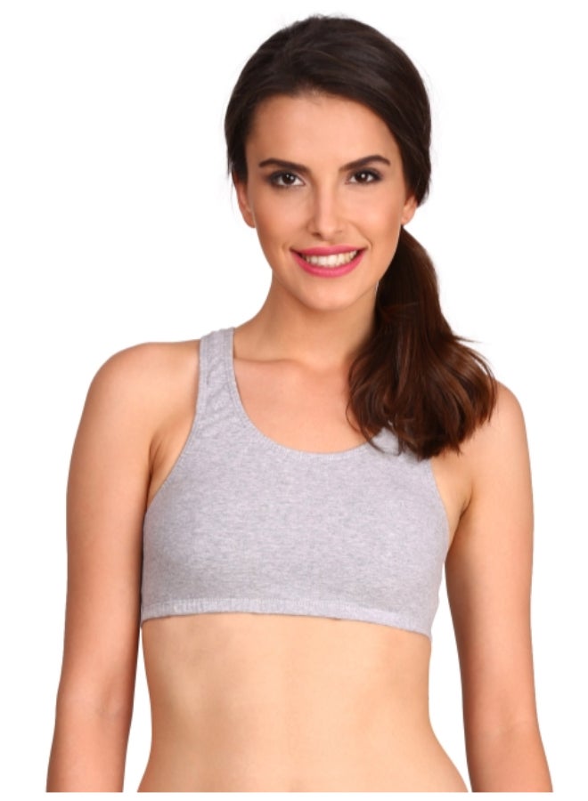JOCKEY - Comfies Sports Bra Grey - Image 1
